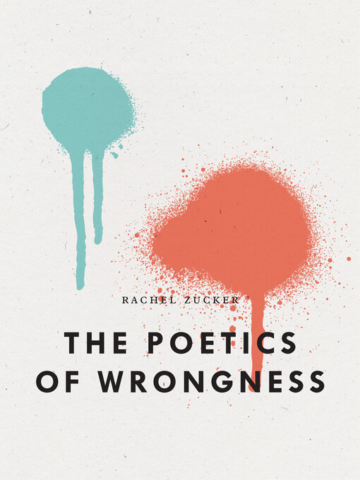 Cover image for The Poetics of Wrongness